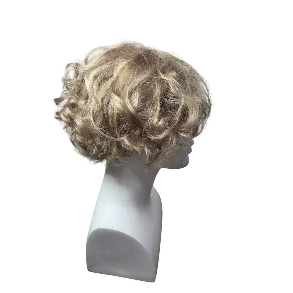 Paula Young A5547 Victoria‎ Wig Light Blonde Curly Short Synthetic Fiber Women - Picture 5 of 15